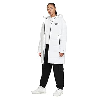 Nike W NSW TF Rpl Classic HD Women's Parka Jacket, White